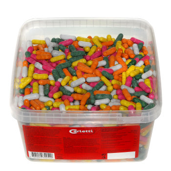 Carletti-Lakritspinnar 2,5 kg