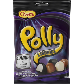 Cloetta Polly Liqourice 20x100g