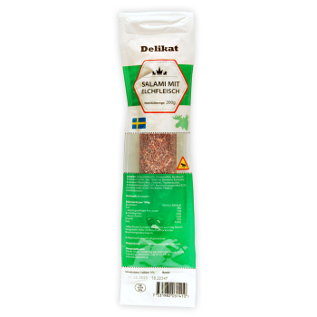 Direkt Chark Salami mit Elchfleisch, 12 x 200g 2