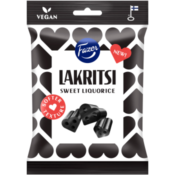 Fazer Lakritsi Sweet Liquorice, 24 x 150g