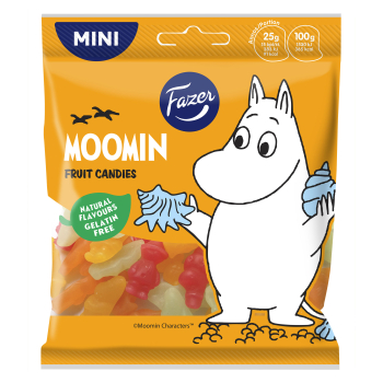 Fazer Moomin fruit sweets 14 x 80 g