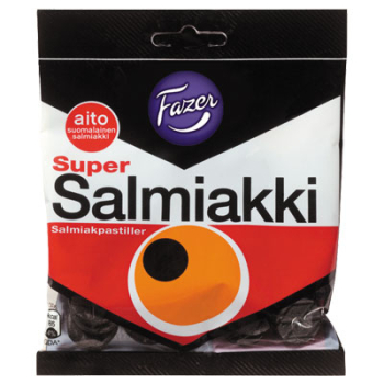 Fazer Super Salmiakki, 27 x 80g