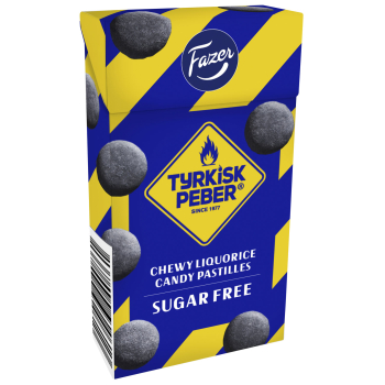 Fazer Tyrkisk Peber sugar free pastillen 20x40gFazer Tyrkisk Peber sugar free pastillen 20x40g