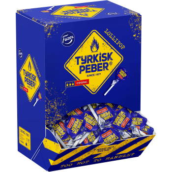 Fazer Tyrkisk peber original Lakritz Lolli, 150 x 9g