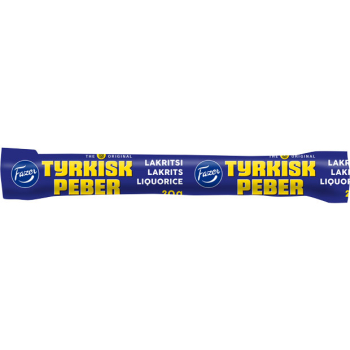 Fazer Türkisch Pfeffer Lakritzriegel, 30 x 20g