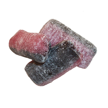 Grahns Avloppsrör-Abwasserrohre, Himbeer Lakritz, 3,5 Kg