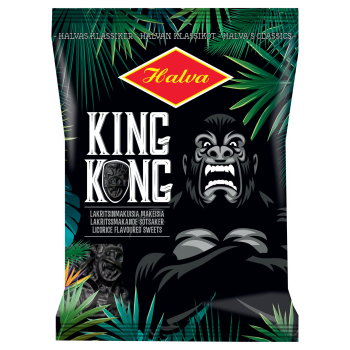 Halva King Kong Lakritz, 24 x 135g