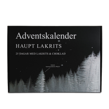 Haupt Lakrits Weihnachtskalender 2026, 12 x 385g