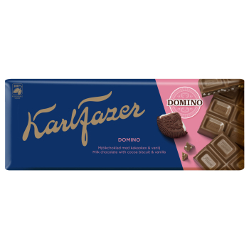 Karl Fazer Domino milk chocolate 21x195 g