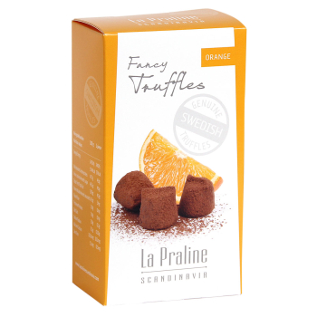 La Praline Fancy Truffles Orange, 20 x 100g