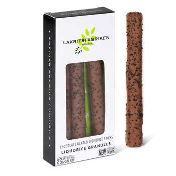 Lakritsfabriken Lakritz-Sticks - Liquorice Granules, 16 x 45g