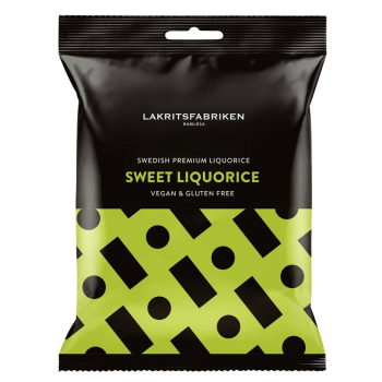 Lakritsfabriken Sweet Liqourice,  12 x 100g