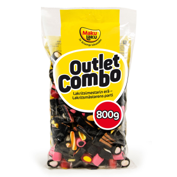Makulaku Outlet Combo Liqourice, 12 x 800g