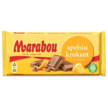 Marabou Apfelsin-Krokant, 18 x 200g