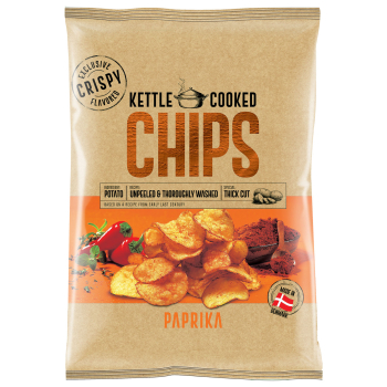 OK Snacks Kettle Chips PAPRIKA, 15x150g