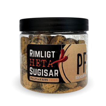 Pastillfabriken Rimligt Heta Sugisar, Zuckerfrei 10 x 120g