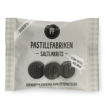 Pastillfabriken Saltlakrits Pastillfabriken Saltlakrits 15x25g