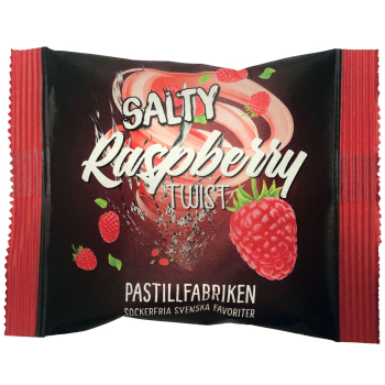 Pastillfabriken Salty Raspberry Twist 15x25g