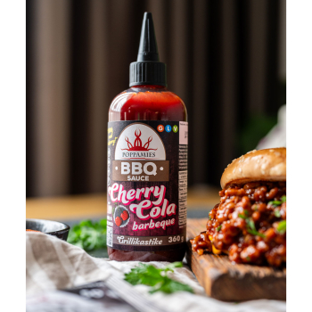 Poppamies Cherry & Cola BBQ sauce 12 x 360g-2