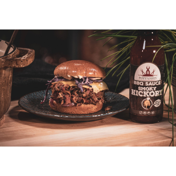 Poppamies Smoky Hickory BBQ sauce 6 x 410g-2