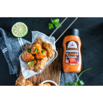 Poppamies Wing sauce Medium 12 x 340g-1