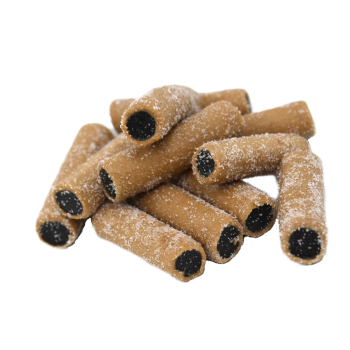 Porvoon Lakritsi Coated Sour Cola with Black Liquorice, 2kg-2