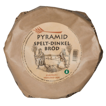 Pyramidbageriet Dinkelknäcke, 12 x 550g