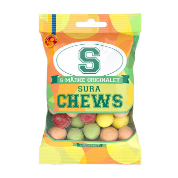 S-Märke saure Chews 18 x 70g