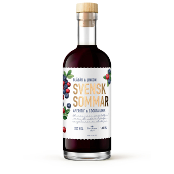 Saturnus Svensk Sommar Blåbär & Lingon 20% vol., 500ml