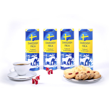 Swedish Fika Traditional Cookies Vaniljdrömmar 4 x 160g Gedeck