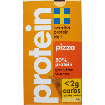 Swedish Protein Deli Pizza-Crackers, 10 x 60g