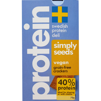 Swedish Protein Deli Simply Seeds-Crackers, 10 x70g