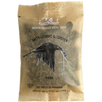 Viking Sweets Licorice & juniper Mjölnir, 30 x 120g