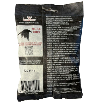 Viking Sweets Salty Licorice Mjölnir, 30 x 120g-1