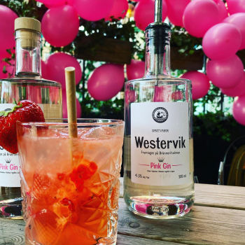 Westervik Pink Gin 41,5% vol. 0,5 L-2