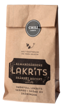 Almaregårdens Lakritz Chili, 20 x 150g