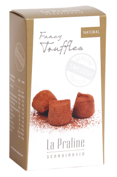 La Praline Schokotrüffel Naturell 100g-Verpackung