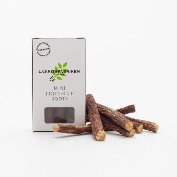 Lakritsfabriken Bio Lakritz-Wurzeln Mini Liquorice Roots, 16 x 15g