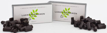 Lakritsfabriken Lakritz salzig Premium Liquorice Salty, verpackt und lose