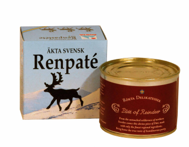 Rökta Rentier-Pastete Äkta Svensk Renpaté, 190g