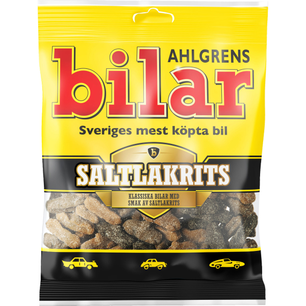 Ahlgrens Saltlakrits, 42 x 100g