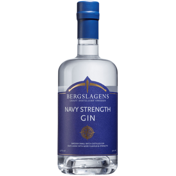 Bergslagens Gin Navy Strengh, 57% vol. 0,5 L