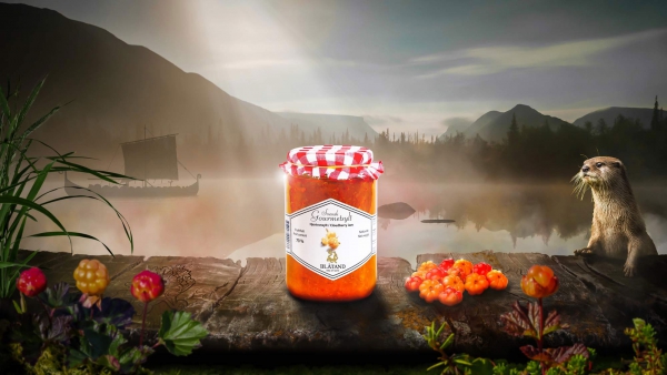 Blåtand Moltebeer-Konfitüre, 20 x 210g - Image