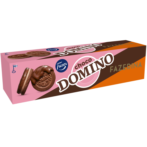 Fazer Domino Choco Fazerina biscuit 14 x 180 g