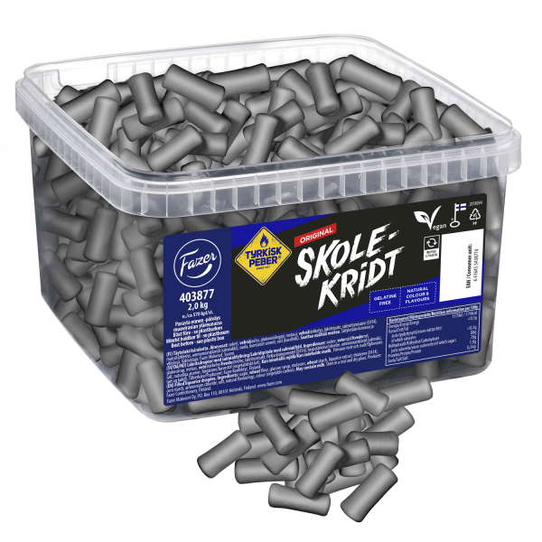 Fazer Original Skolekridt, Tyrkisk Peber 2,0kg