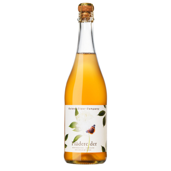 Golden Cider Flädercider, Alkoholfri, 700ml