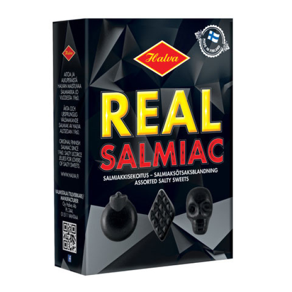 Halva Real Salmiac Box, 10 x 230g