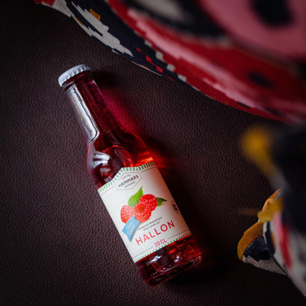 Hammars Hallonsoda 20cl-1