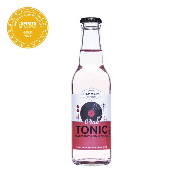 Hammars Tonic Pink Grape, 20cl Fl.