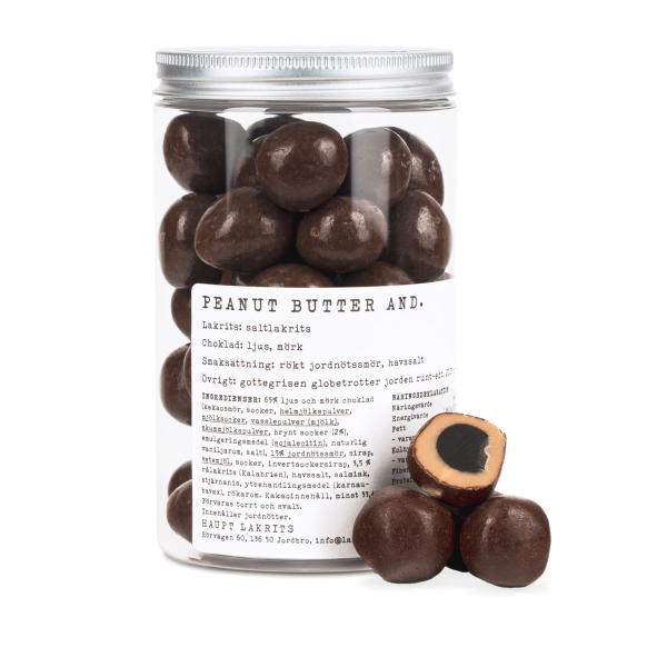 Haupt Lakrits PEANUTBUTTER AND. 12 x 250g-1